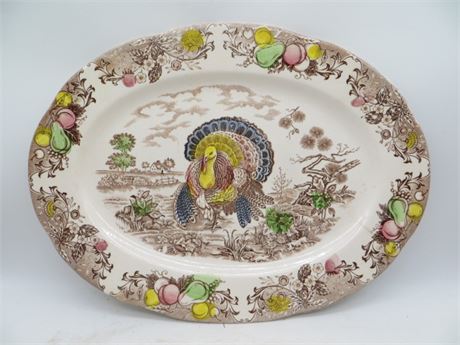 Vintage Turkey Platter Made in Japan