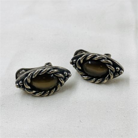 Tiger Eye Earrings