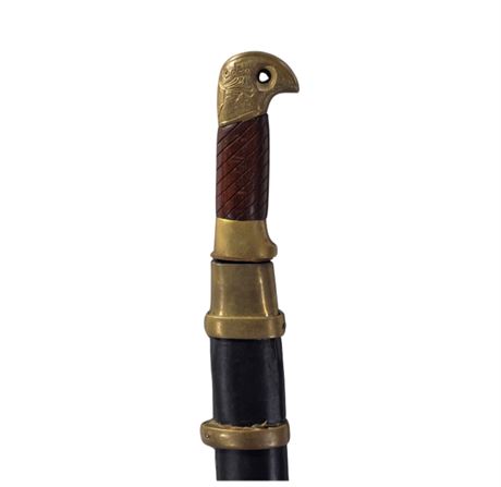 Russian Cossack Shashka, Brass and Stainless Steel,  Sword Replica