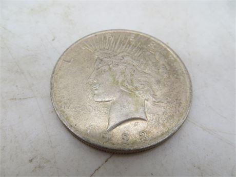 1923 Peace Silver Dollar