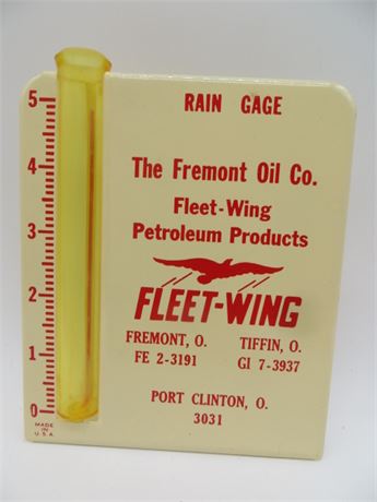 New Rain Guage Fremont Oil Co.
