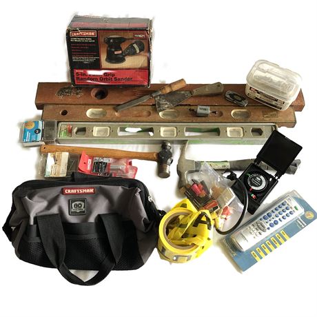 Vintage Tool Lot- Henry Disston Level/American Level Mfg/Empire Level & More!
