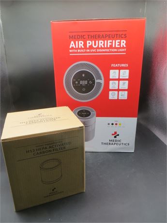 Medic Therapeutics Air Filter NIB w/Extra Filter