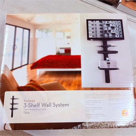 Heavy Duty 3 Shelf Entertainment System