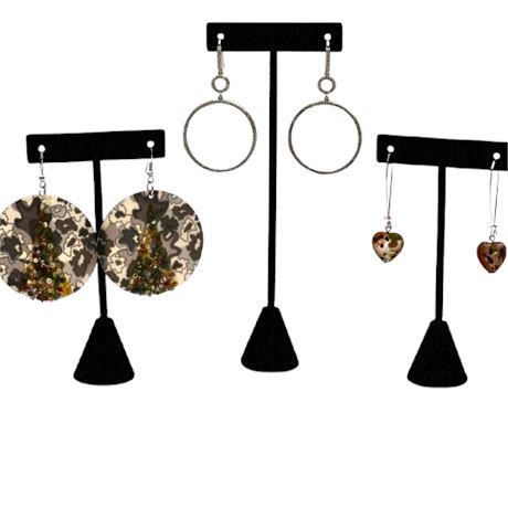 Pierced Earring Lot - 3