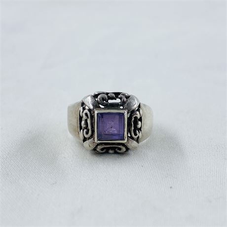 5.4g Sterling Ring Size 8