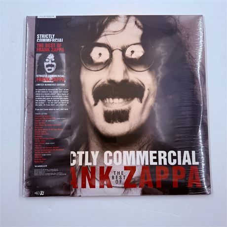 Sealed Frank Zappa Strictly Commercial Vinyl Record