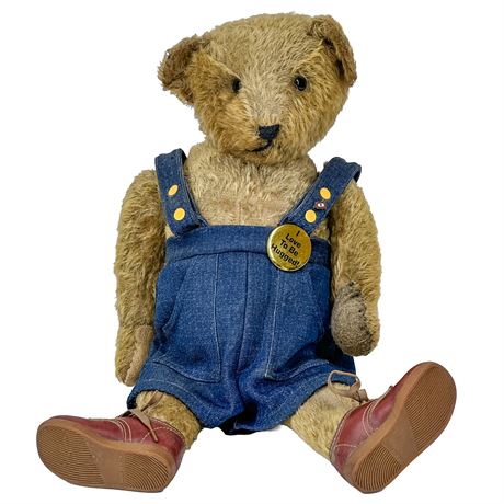 Antique Handmade Stuffed Teddy Bear