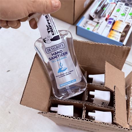 12 New Bottles Hand Sanitizer