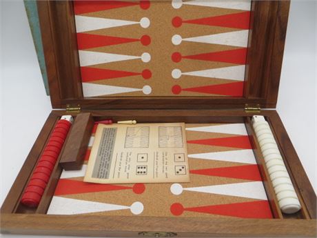 Magnetic Backgammon Set MIB