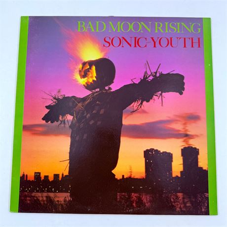 Sonic Youth Bad Moon Rising Vinyl Record