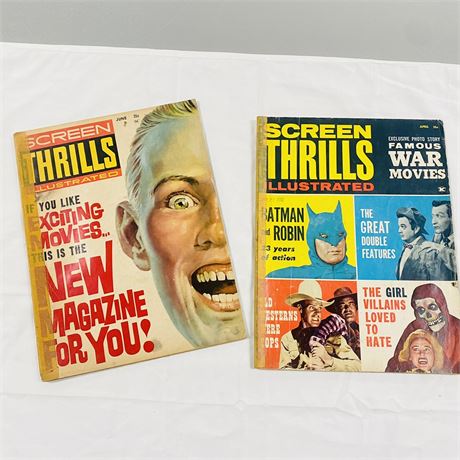 2 Screen Thrills Magazines