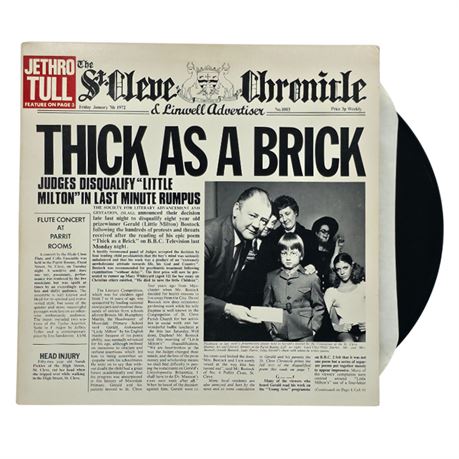 1972 Jethro Tull, "Thick as a Brick"