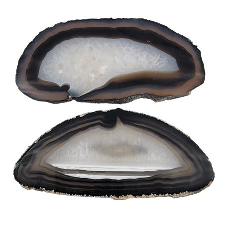 Agate Slices - Set of 2