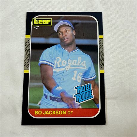 1987 Leaf Bo Jackson #35