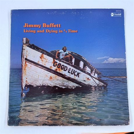 Jimmy Buffett  Living and Dying Vinyl Record