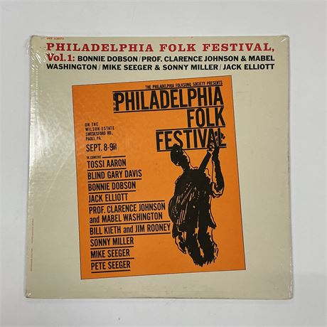 Philadelphia Folk Festival Vol. 1 Sealed Vinyl Record
