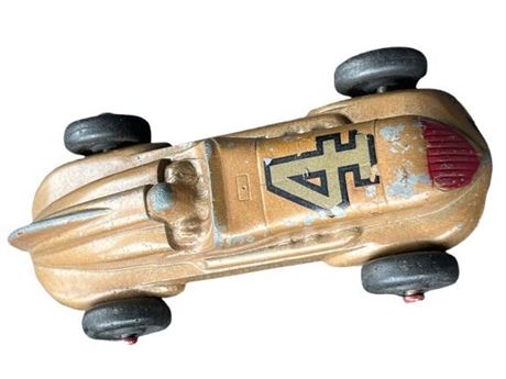 Leslie henry racer toy metal car 1950s