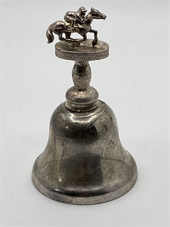 Collectible Kentucky Derby, silver and metal Bell