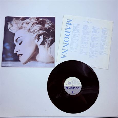 Madonna True Blue Vinyl Record