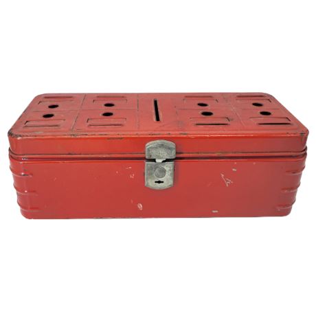 1920s Red Climax Toolbox