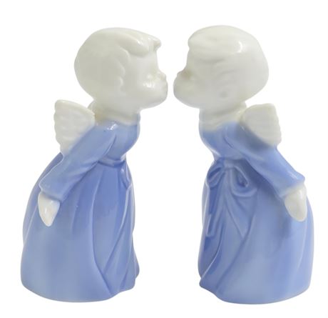 VTG Lefton Kissing Angels Figurines