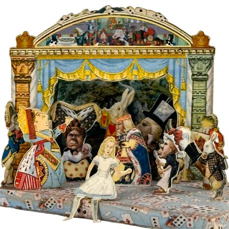 Alice in Wonderland Miniature Paper Theater