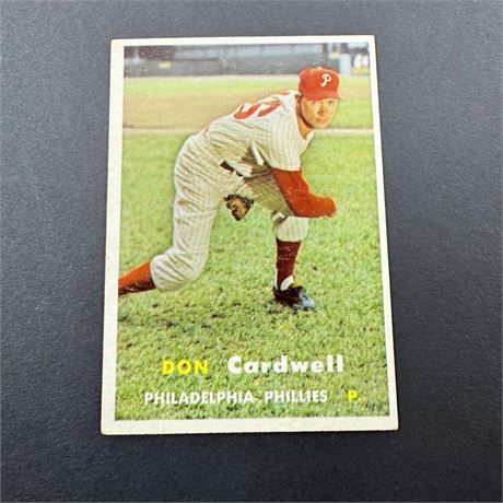 1957 Topps Don Cardwell #374