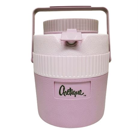 Vintage Arctique Pastel Lavender Purple Drink Cooler w/ Handle & Flip Spout