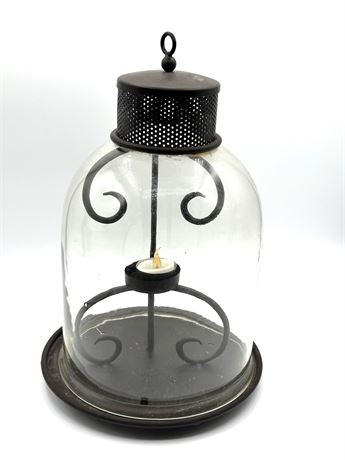 Glass & Metal Outdoor/Indoor Lantern