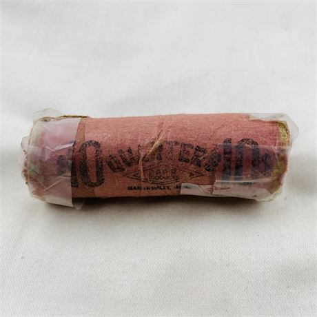 1959-P GEM BU $10 Roll Silver Quarters
