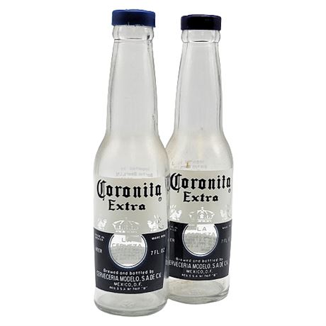 Coronita Bottle Salt & Pepper Shakers