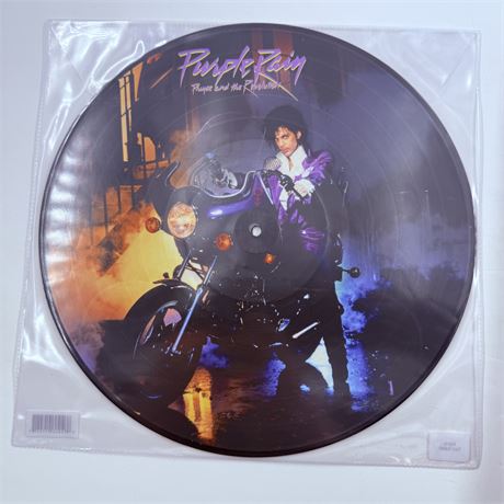 Prince Purple Rain Picture Disc Vinyl Record