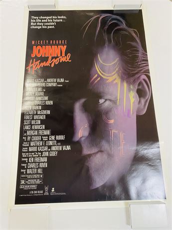 Johnny Handsome Original 27x41 Movie Poster - Rolled
