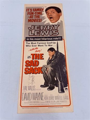 The Sad Sack Original 14x36” Movie Poster