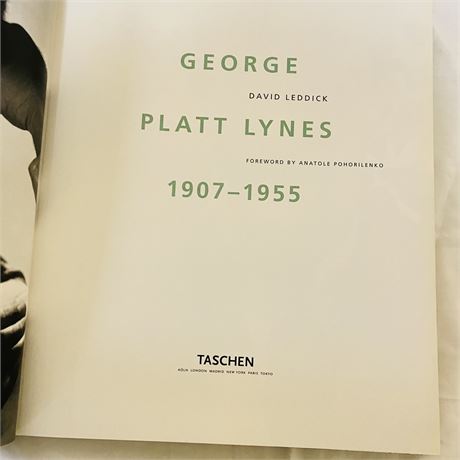 George Platt Lynes by David Leddick, Hardcover
