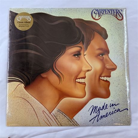The Carpenters Made in America Vinyl Record - Factory Sealed