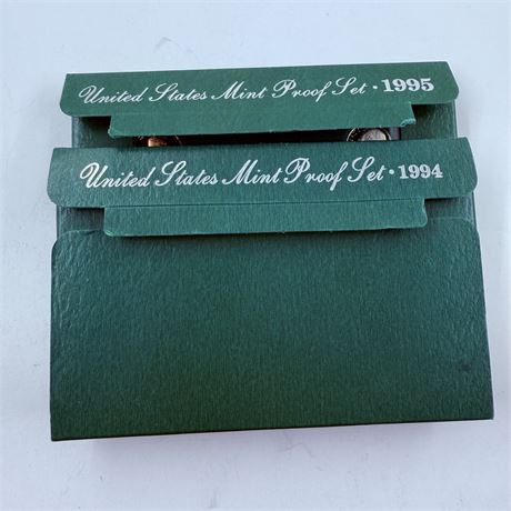 1994 + 1995 US Mint Proof Sets