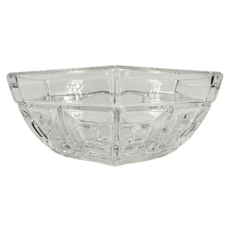 Vintage Rosenthal Crystal "Domous" Hexagonal Bowl