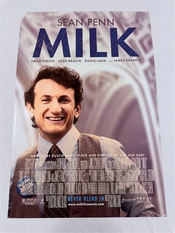 Milk Original Rolled 27x40” Movie Poster