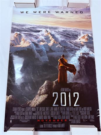 2012 Original DS 27x40” Movie Poster
