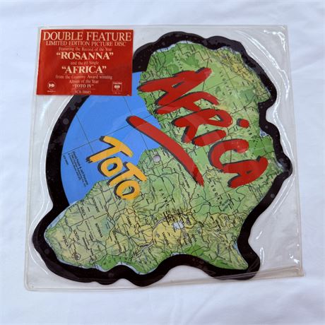 Toto Africa & Rosanna Picture Disc Vinyl Record - Factory Sealed