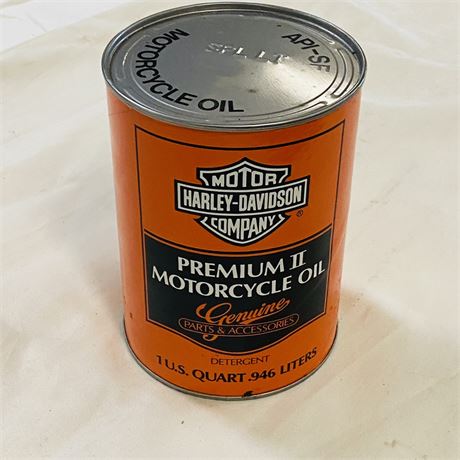 NOS Harley Davidson Oil Quart Can