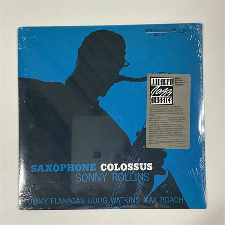 Sonny Rollins Saxophone Colossus Sealed Vinyl Record