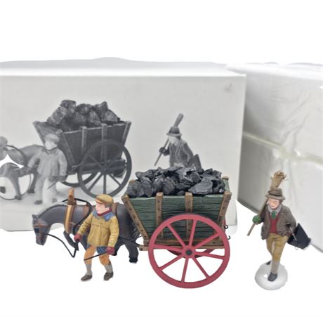 Dept. 56, Heritage Village "Delivering Coal for the Hearth"