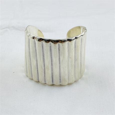 Vtg 67g Southwest Sterling Cuff Bracelet