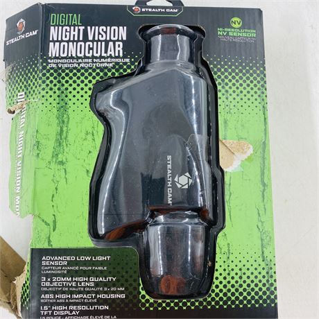 Stealthcam Night Vision Monocular