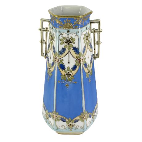 Antique Nippon Art Deco Era Vase