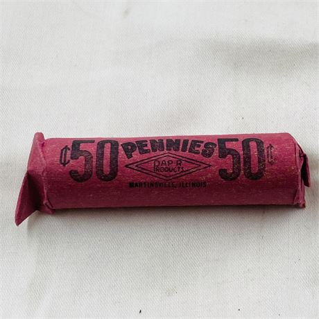 Unsearched Roll 1910-1929 Wheat Pennies