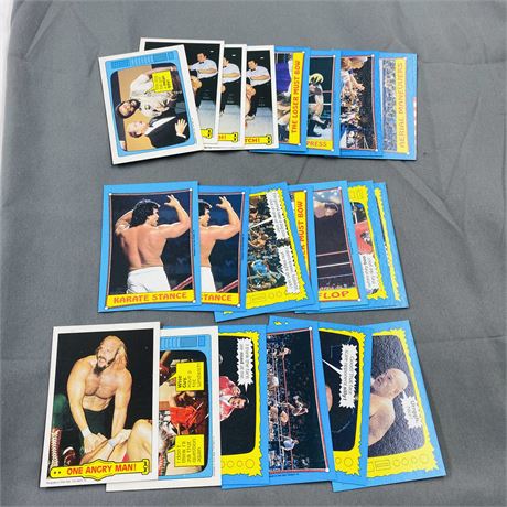 1985 Topps WWF Cards